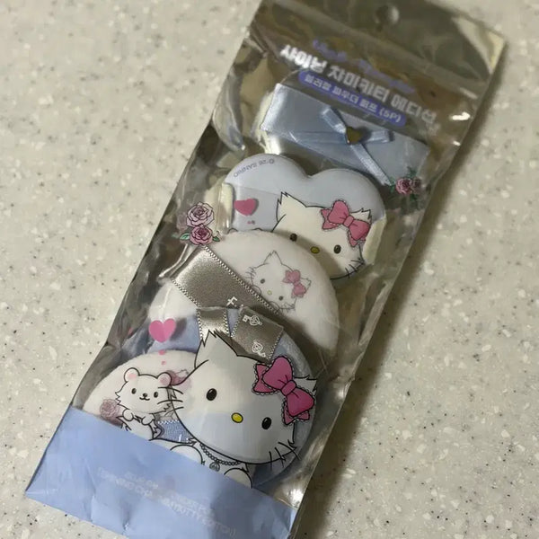 [BUNJANG] Fillimilli x Charming Kitty Powder Puff / 필리밀리 챠미키티 파우더퍼프 새상품