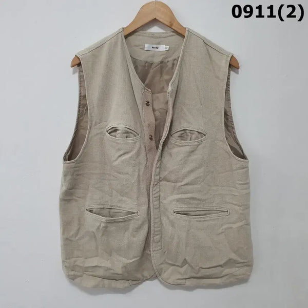 [BUNJANG] INTRO Beige Vest L / INTRO 베이지색 조끼 L
