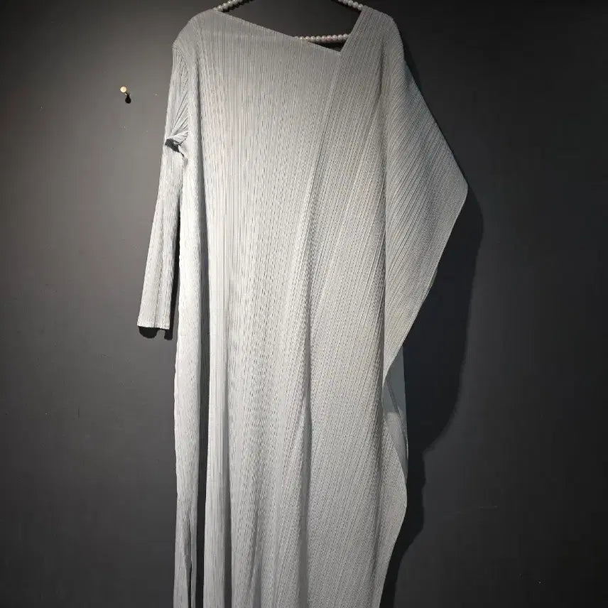 [BUNJANG] Pleated Long Dress / 플리츠 원피스 롱 원피스