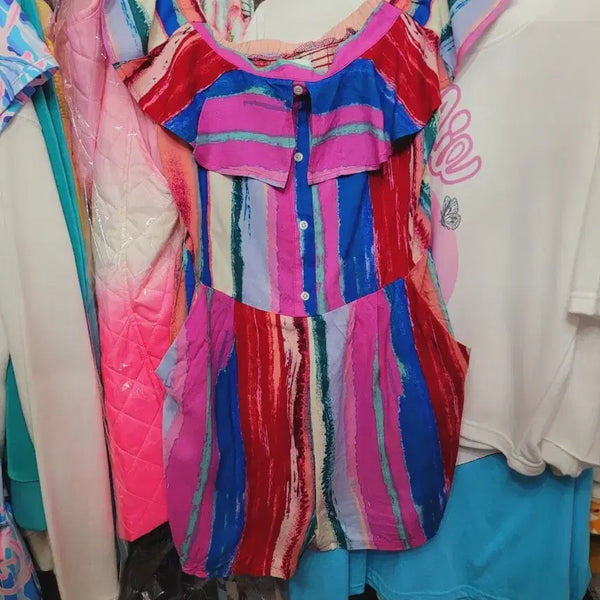 [BUNJANG] Candy Color Jumpsuit / 수입 캔디컬러 슈트