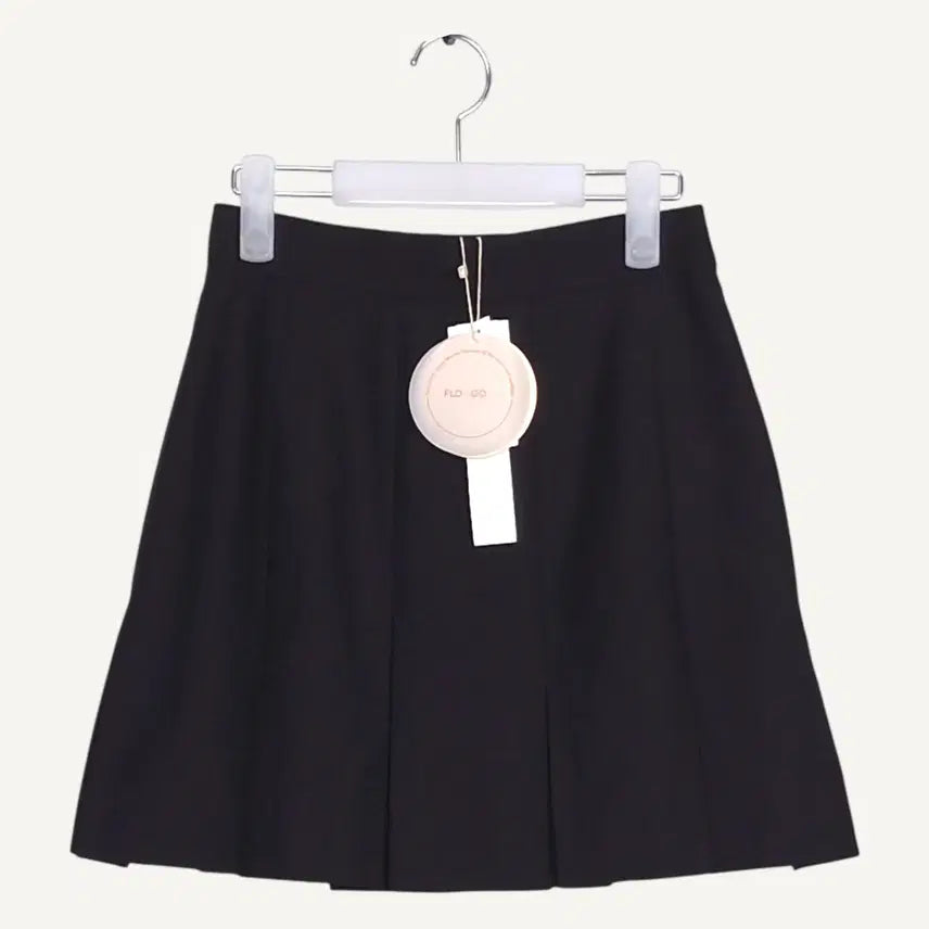 [BUNJANG] Flowoom Black Mini Pleated Skirt Size S / 플로움 FLOWOOM 검정 미니 플리츠 치마 S (새상품)_A1028