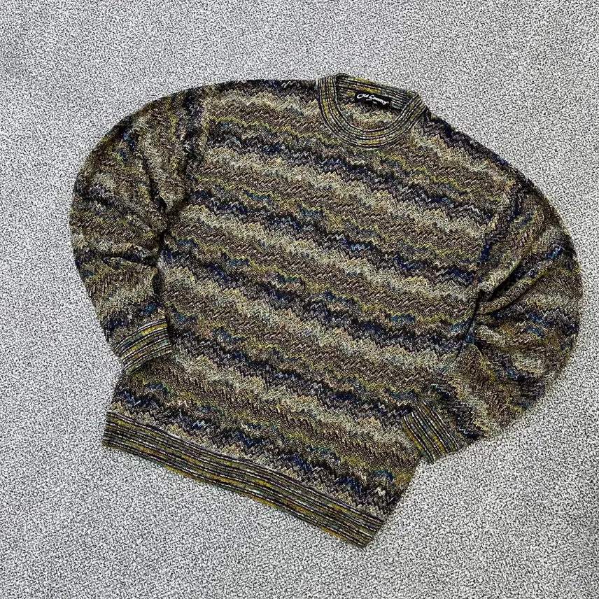 [BUNJANG] Old Country Ethnic Knit / 실측확인 올드컨트리 에스닉 니트 0911M2