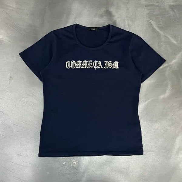 [BUNJANG] Comme ça ISM Logo T-Shirt / 꼼사이즘 로고 반팔티 y19216