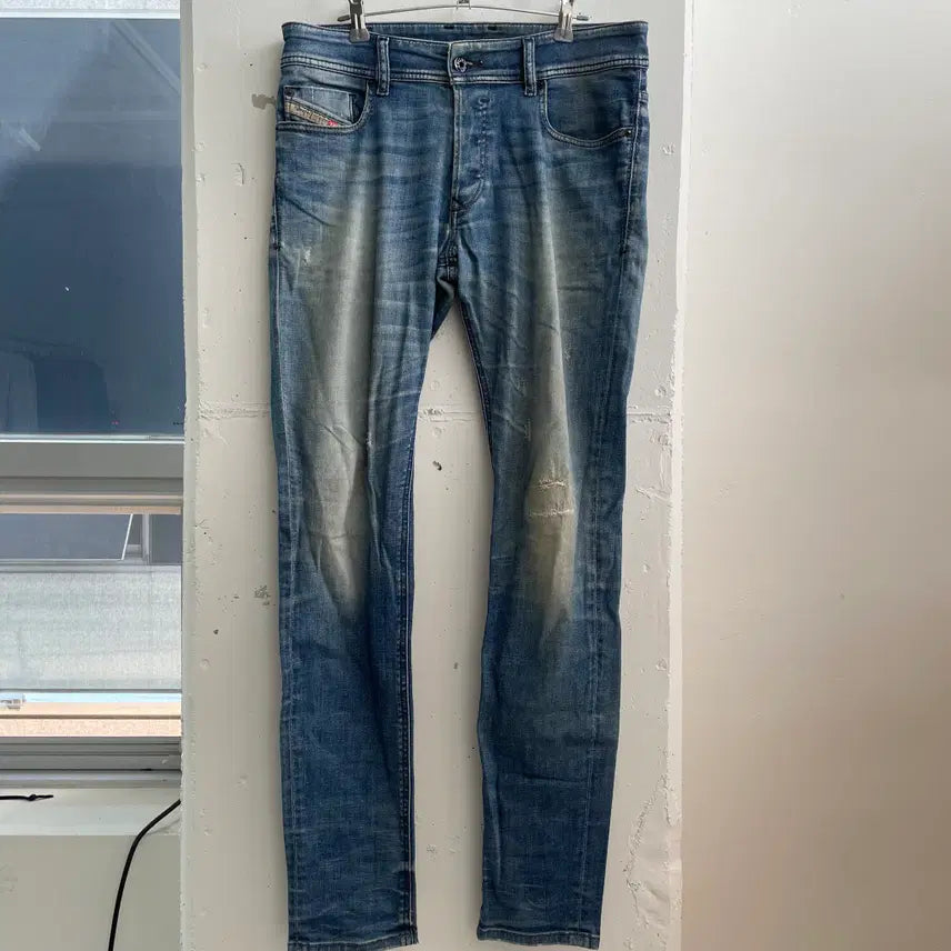 [BUNJANG] Diesel Sleenker Washed Denim Jeans / (31) 디젤 슬린커 워싱 데님 팬츠 청바지