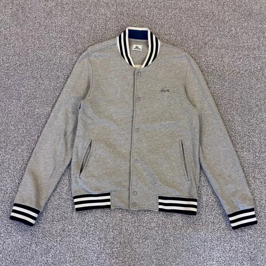 [BUNJANG] Lacoste Cotton Varsity Jacket / 4 라코스테 코튼 바시티 자켓 0911