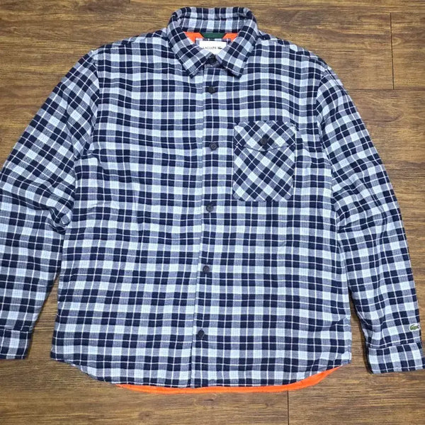 [BUNJANG] Lacoste Flannel Shirt Jacket / 라코스테 플란넬 셔츠자켓