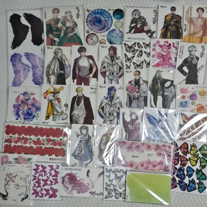 [BUNJANG] Kkaman Neoguri Character Sticker Set / 까만너구리님 인물집, 다꾸, 인스 처분 07