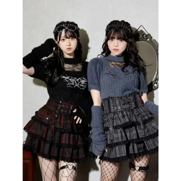 [BUNJANG] NOEMIE 4-Way Feather Knit Arm Warmers / 노에미 NOEMIE 4WAY 암워머 페더 니트