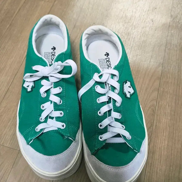[BUNJANG] Descente Sneakers Green 250 / 데상트 스니커즈 그린250