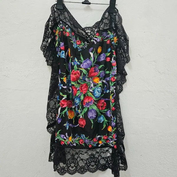 [BUNJANG] Italy Vintage Black J6635 Top / ITALY 기타 여 J6635