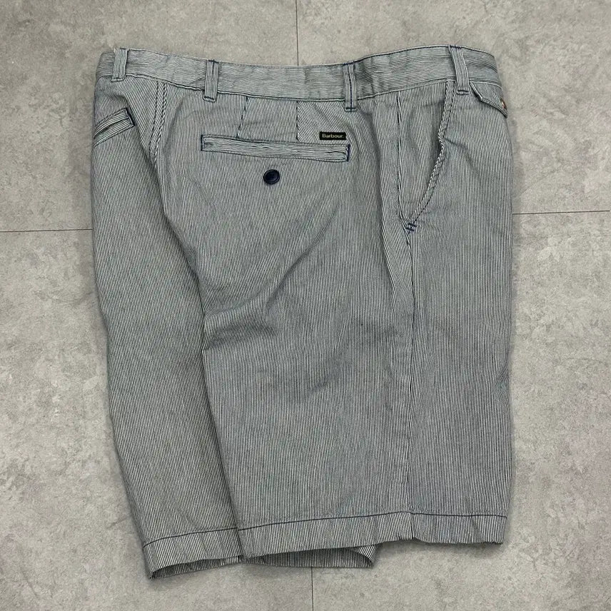 [BUNJANG] Barbour Utility Striped Shorts (Size 33) / 33 바버 유틸리티 남자 스트라이프 반바지