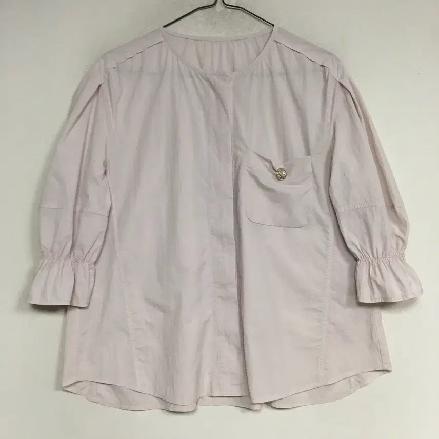 [BUNJANG] MINE Puff Sleeve Blouse / 22 MINE 마인 바스락 퍼프 블라우스 55