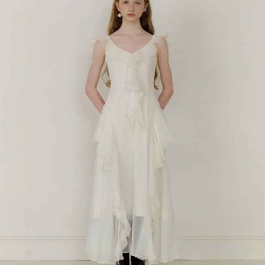 [BUNJANG] Sinsden Romantic Long Dress / 신스덴 로맨티크 롱원피스