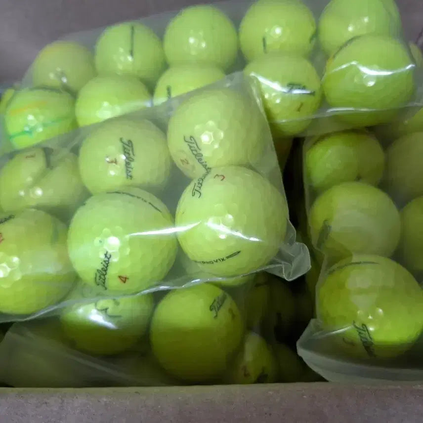 [BUNJANG] Titleist 4PS V1X Golf Balls (110 pcs) / 타이틀리스트4psV1X,110알/ 로스트볼