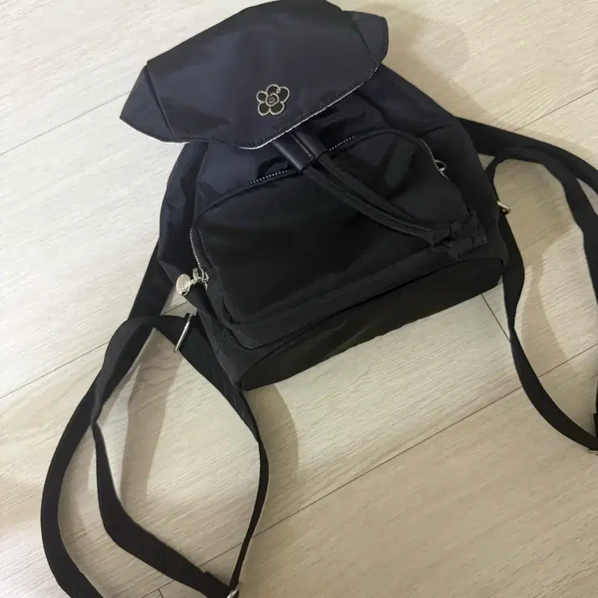 [BUNJANG] Wackywilly Small Backpack Black / 와키윌리 백팩 스몰 블랙