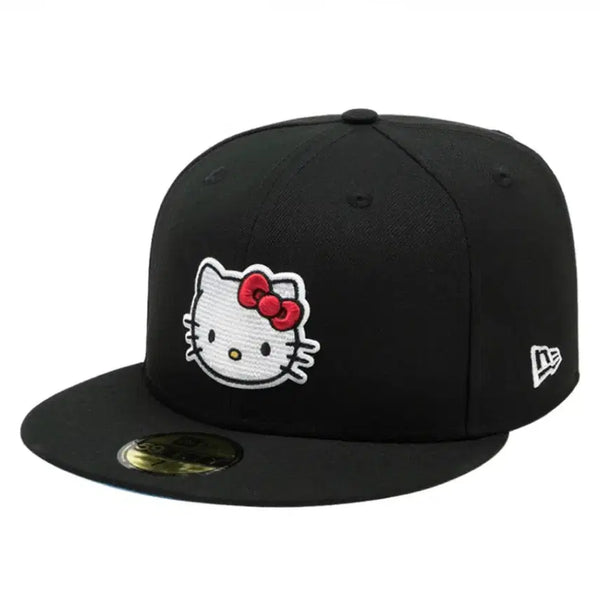 [BUNJANG] New Era Hello Kitty 738 Snapback Cap / 뉴에라 헬로키티 블랙 738 모자 캡 스냅백