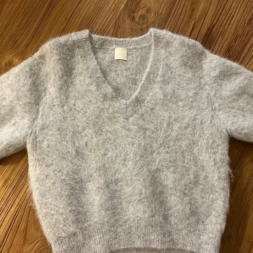 [BUNJANG] Monet (Formerly Ribonbit) Alpaca Knit Half Sweater / 모네 / 리본빛 제인 알파카 니트