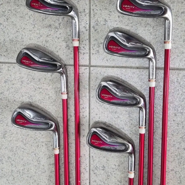 [BUNJANG] Maruman Verity VIP Women's Iron Set (Regular Flex) / [가격인하]마루망 베리티 VIP 여성용 아이언 세트 판매