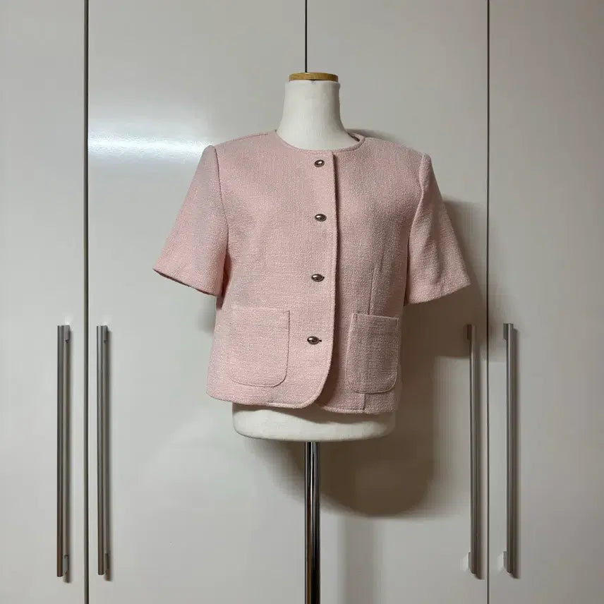 [BUNJANG] Double J Short Sleeve Tweed / 반팔 트위드 더블제이