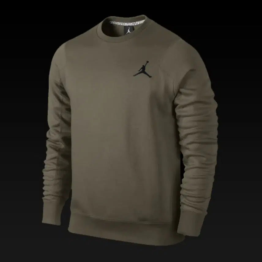 [BUNJANG] Nike Jordan Khaki Sweatshirt (Size S) / 조던 카키 맨투맨 S