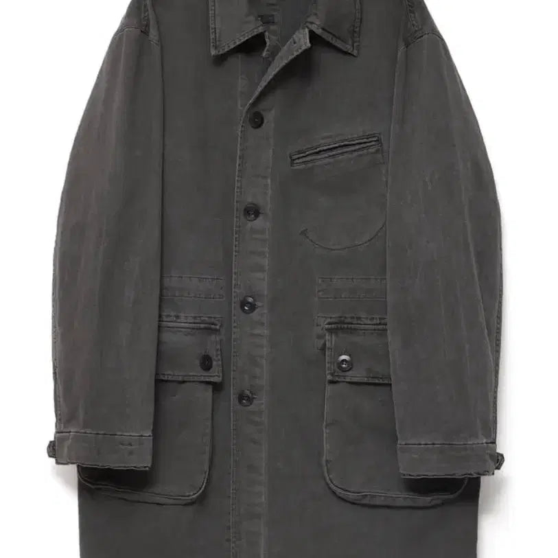 [BUNJANG] HAECHINGROOM Milk Coat Gray / 해칭룸 밀코트 그레이 (3)