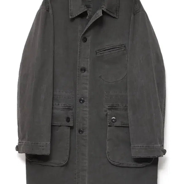 [BUNJANG] HAECHINGROOM Milk Coat Gray / 해칭룸 밀코트 그레이 (3)