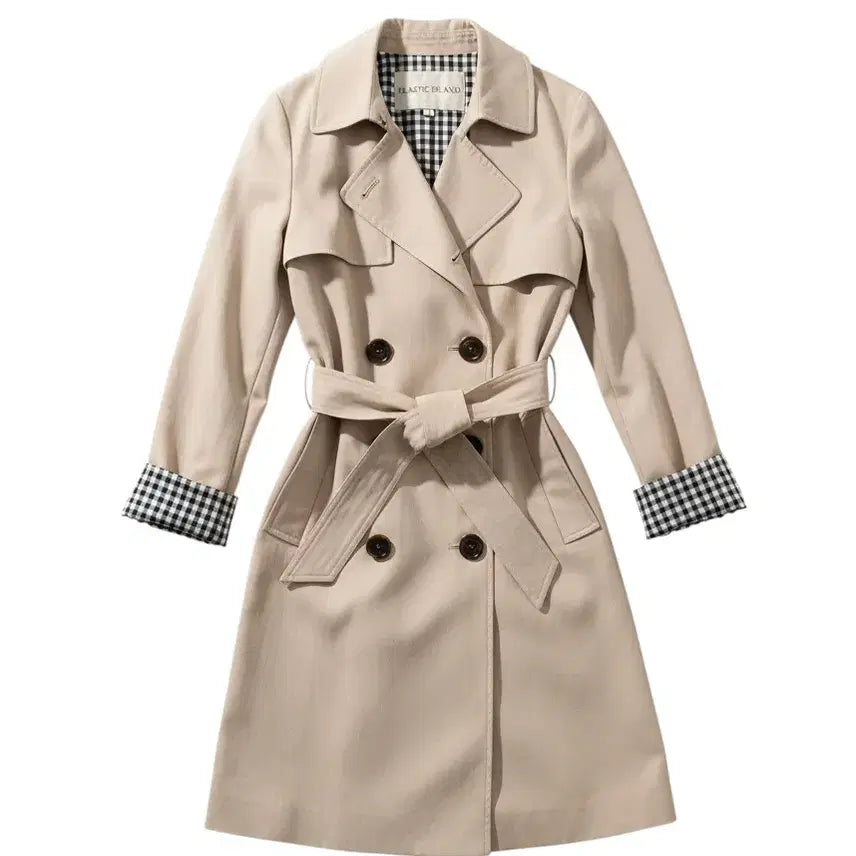 [BUNJANG] Plastic Island Trench Coat (Women's S) / 여성S/ 텍가12만 새상품 플라스틱아일랜드 트렌치코트1