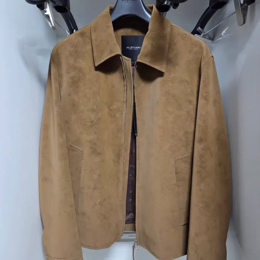 [BUNJANG] JILLSTUART NEW YORK Leather Trucker Jacket M / 질스튜어트뉴욕 레더 트러커 M