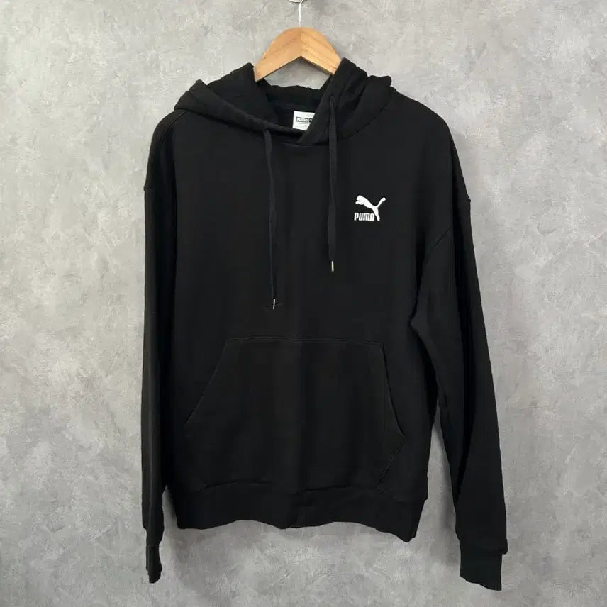 [BUNJANG] Puma Black Hoodie Size S / 푸마 후드티 블랙 S