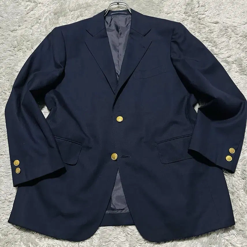 [BUNJANG] J.Press Navy Gold Button Blazer AB5 (Large) / jpress 제이프레스 네이비 금장 블레이저 AB5 (라지)