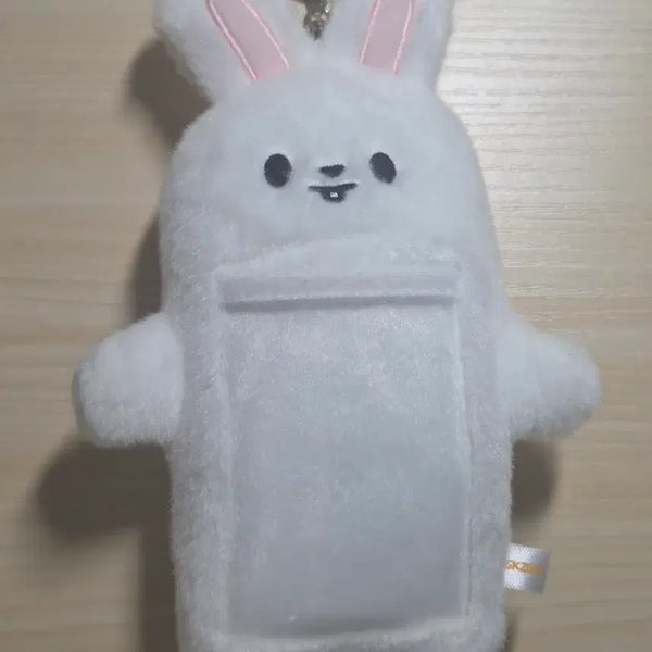 [BUNJANG] SKZOO Ribbit Doll Photocard Holder / 스키주(리빗) 인형 포카홀더 +포토카드