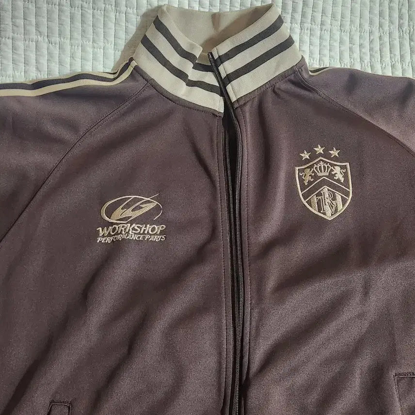 [BUNJANG] Track Jacket Brown M / 트래블 져지 트랙 자켓 브라운 m