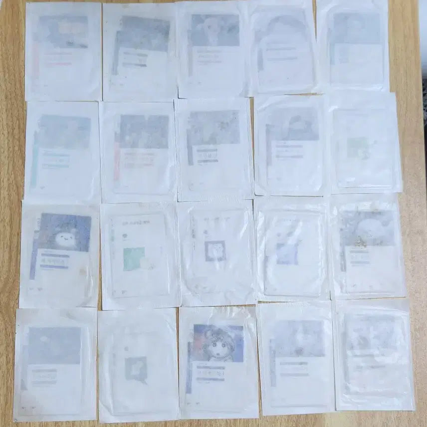 [BUNJANG] Minnamsa Bookmark Set (20 Types, Complete Set), Sealed / (미개봉)민음사 책갈피20종 전종 일괄판매