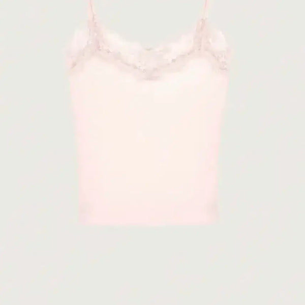 [BUNJANG] Clecior Cream Donut Sleeveless Long Version Pink / 클리시어 크림도넛나시 롱버전 핑크
