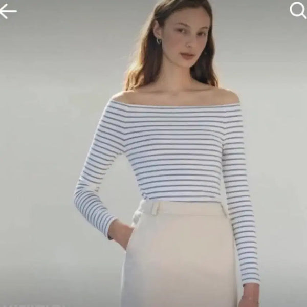 [BUNJANG] Sieur Striped T-Shirt / 시에 스트라이프 티셔츠