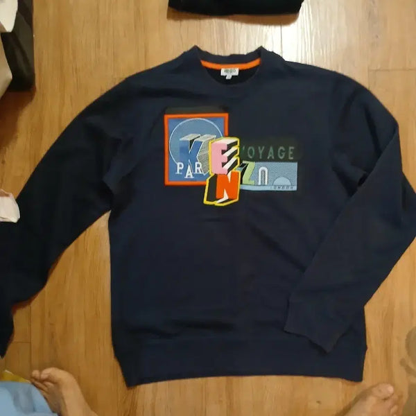 [BUNJANG] Kenzo Sweatshirt Navy / 겐조 맨투맨 네이비.100.105추천