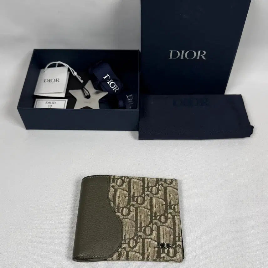 [BUNJANG] Dior Saddle Bifold Wallet / 디올 새들 바이폴드 지갑
