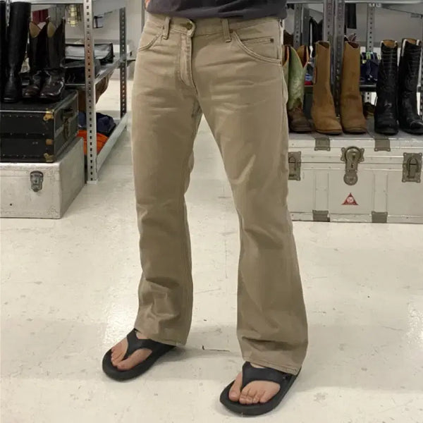 [BUNJANG] Lee Bootcut Denim Pants Beige / Lee 부츠컷 데님 팬츠