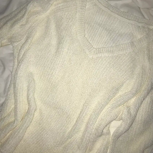 [BUNJANG] Mesh Knit Top / 그물망 니트