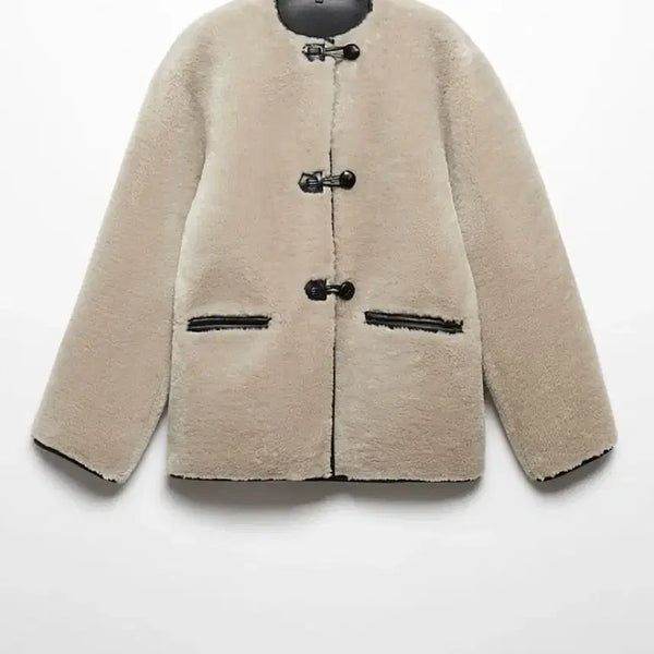 [BUNJANG] MANGO Shearling Coat / 무스탕 시어링코트