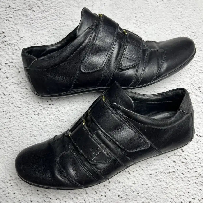 [BUNJANG] Gucci Leather Double Strap Driving Shoes / Gucci Leather Double Strap Driving Shoes