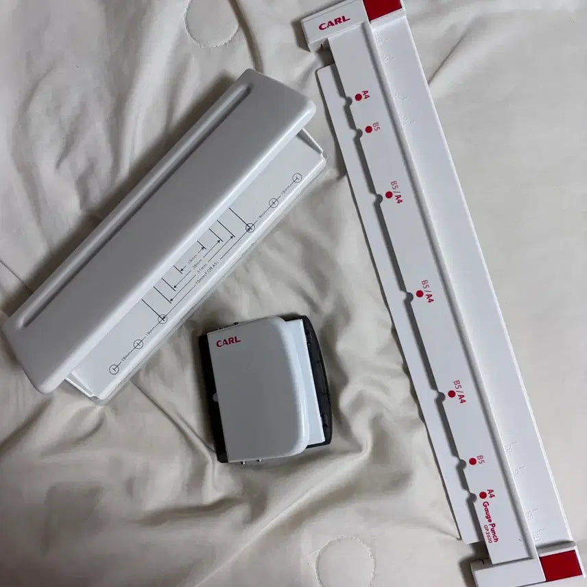 [BUNJANG] CARL Binder Punch and Binding Set with 20mm Coil / 바인더 타공기 제본표지 코일링 세트