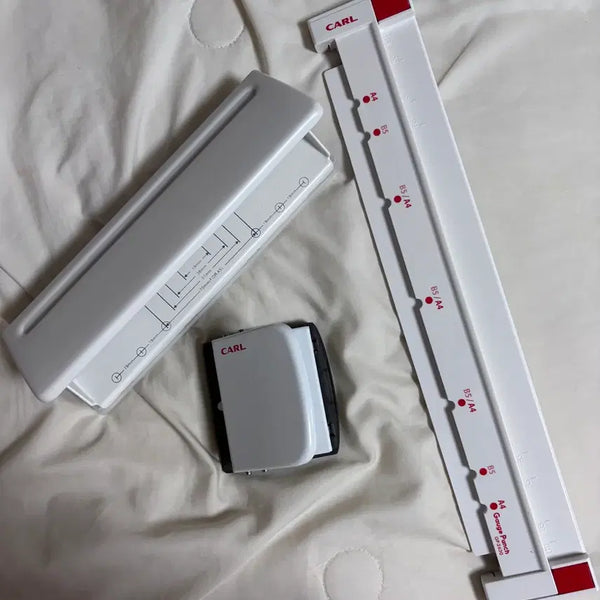 [BUNJANG] CARL Binder Punch and Binding Set with 20mm Coil / 바인더 타공기 제본표지 코일링 세트