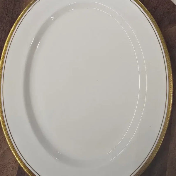 [BUNJANG] Vintage Aynsley Oval Platter / 빈티지 앤슬리 오벌접시