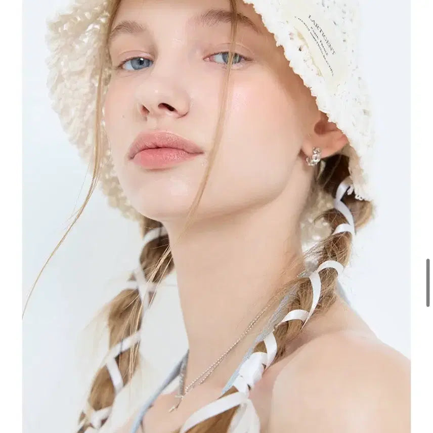 [BUNJANG] Latizen Knit Bucket Hat Ivory / [라티젠] 니트 버킷햇 아이보리