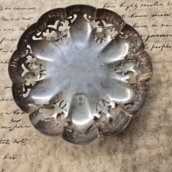 [BUNJANG] Vintage Silver Plate Mini Dish / 빈티지 실버 플레이트 미니디쉬