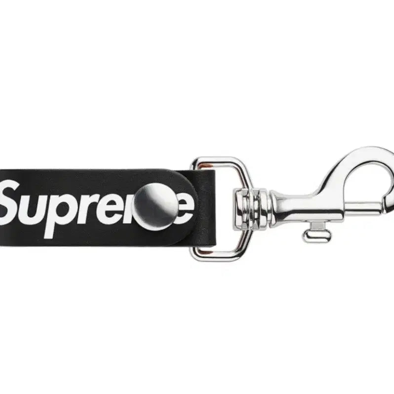 [BUNJANG] Supreme Leather Key Loop Black 21SS / 슈프림 레더 키 루프 블랙 - 21SS