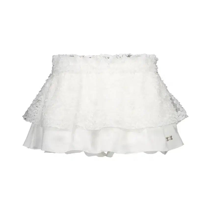 [BUNJANG] SETUPEXE Bubble Tutu Skirt Pants White OS / (새제품) 셋업이엑스이 버블 튜튜 스커트 팬츠 화이트 OS