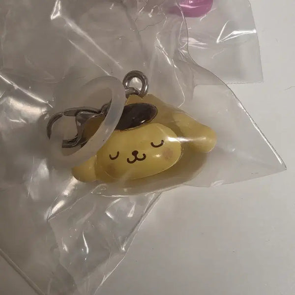 [BUNJANG] Sanrio Pompompurin Dumpling Gacha Charm / 산리오 폼폼푸린 만두 메지루시 가챠