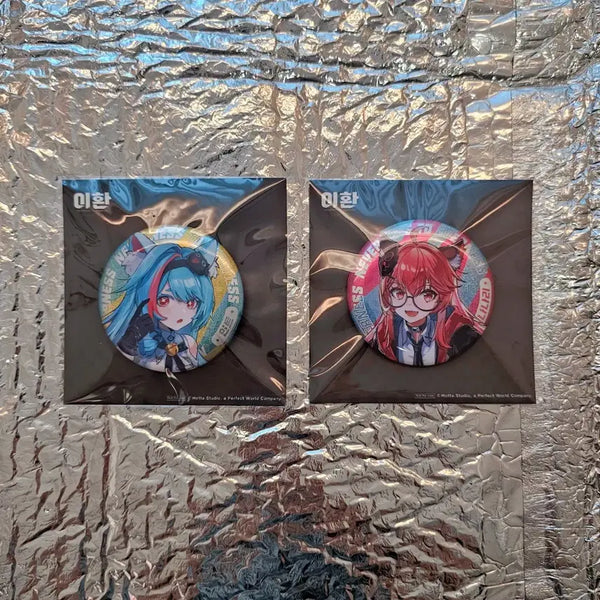 [BUNJANG] Mint + Nanari Bundle Set Badge (Sealed) / [가격 할인!!](민트+나나리) 뱃지 미개봉 일괄 양도드립니다. 이환 NTE